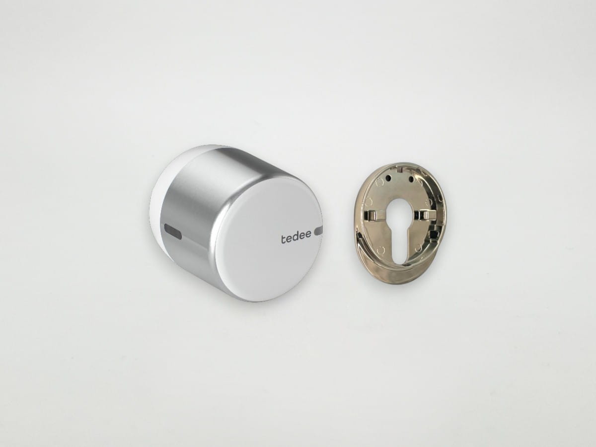 Tedee GO2 hõbedane adapteriga